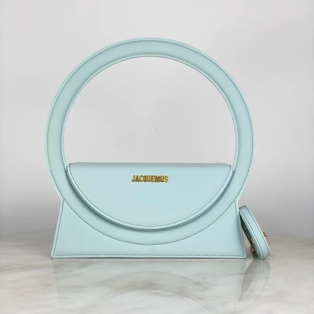 Jacquemus Le sac Rond leather bag
